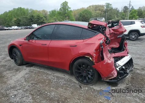 2023 Tesla Model Y from USA, damaged, VIN 7SAYGAEE1PF690008